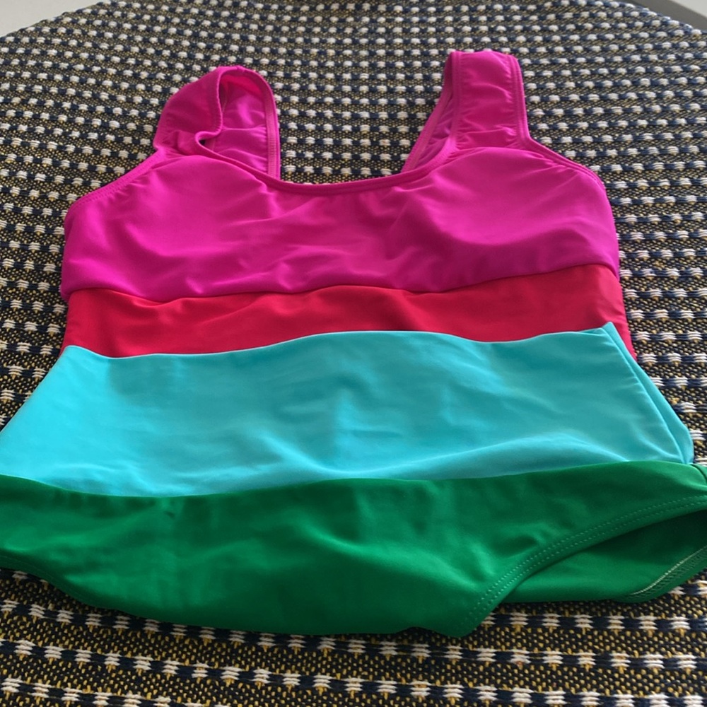 Shade & Shore Pink and Orange Bikini Swimwear plus bonus 2pc (small ) - Picture 2 of 3